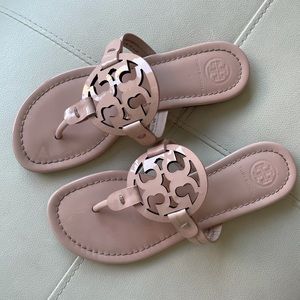 Tory Burch Miller Sandals in Sea Shell Pink